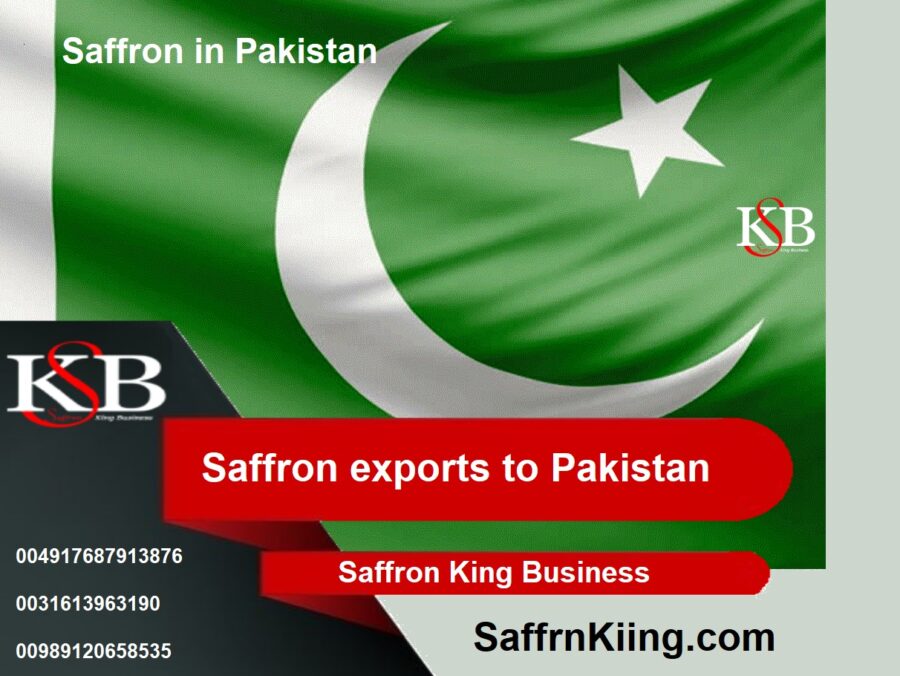 Saffraan export naar Pakistan en saffraan prijzen