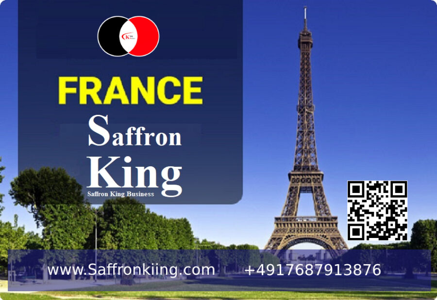 De prijs van saffraan in Frankrijk